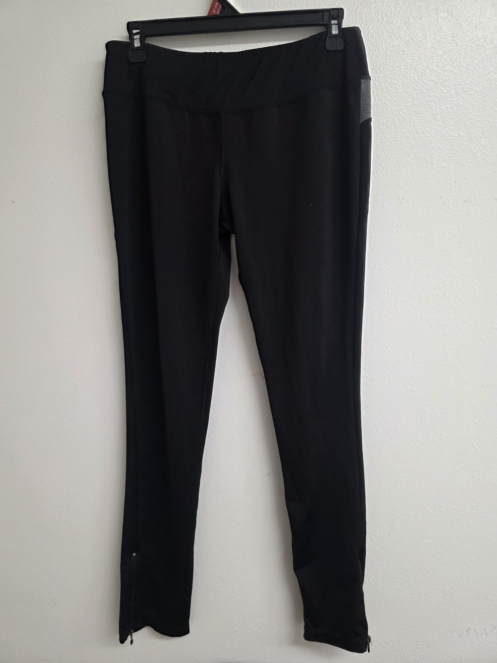 Black High-Waist Active Leggings (0335)